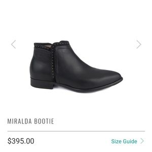 Italeau black miralda bootie